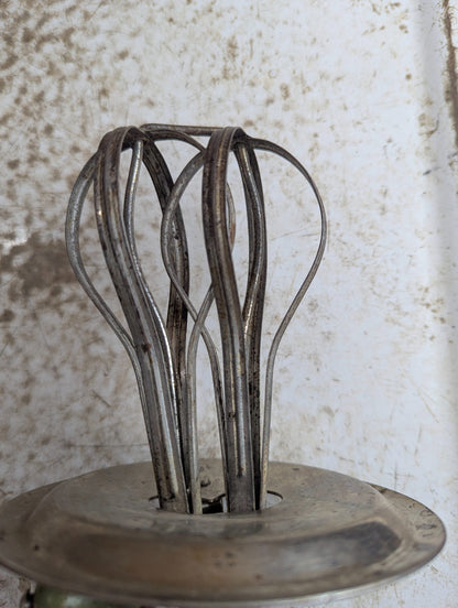1920s A&J Hand-crank Mixer Egg-Beater - No Jar