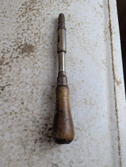 1900s North Bros. No. 30 Yankee Spiral Racheting Screwdriver