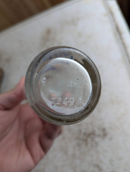 Morris Beverages Kingston Clear ACL Glass 7oz Soda Bottle