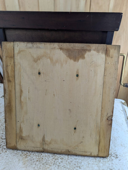Antique 19th Century Wooden Box Style Butter Churn 20" x 18" x 18"