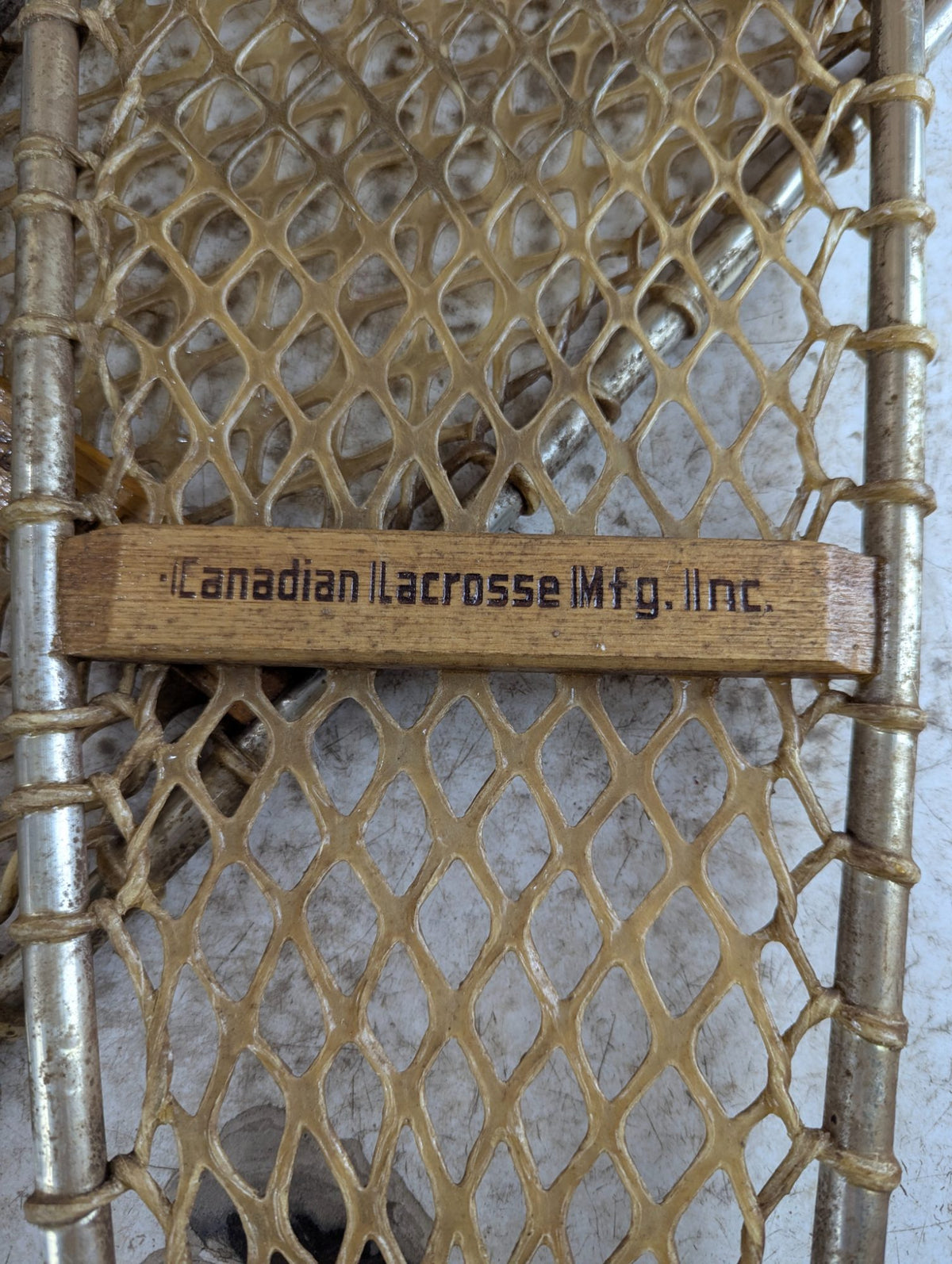 Vintage Canadian Lacrosse Aluminum Frame 110A Snowshoes 30" Long