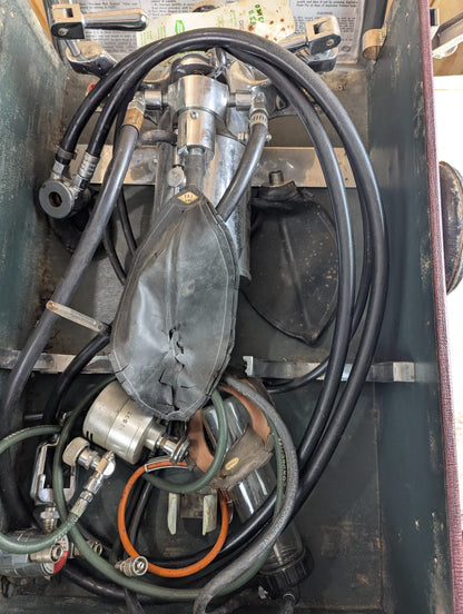 1940s Edison and Johnson Resuscitator in Hard Case 26.5" x 16" x 10"