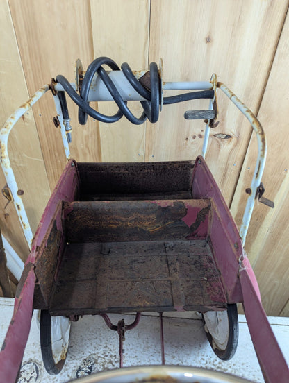 1950s Murray Jet Flow Fire Truck Pedal Car - Original Condition