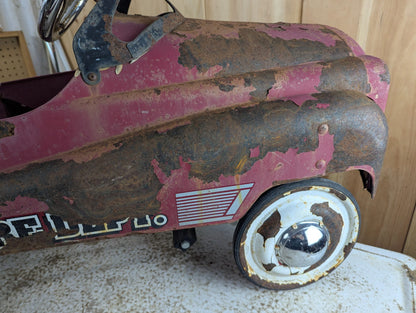1950s Murray Jet Flow Fire Truck Pedal Car - Original Condition
