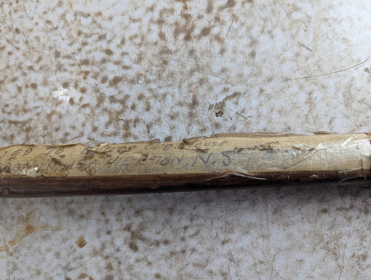 19th Century Hand-Forged Woodworking Adze - Original Condition