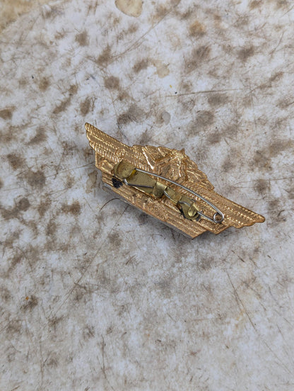 Vintage Soviet Army 1st Class Specialist Tank Military Rank Badge