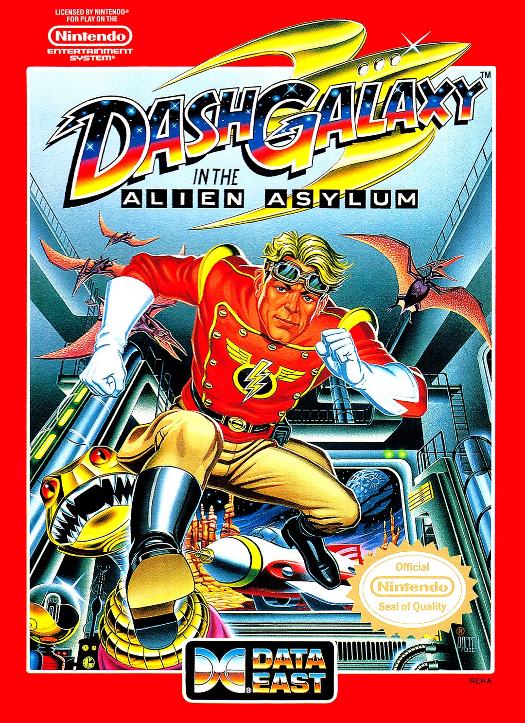 Dash Galaxy in the Alien Asylum (NES)
