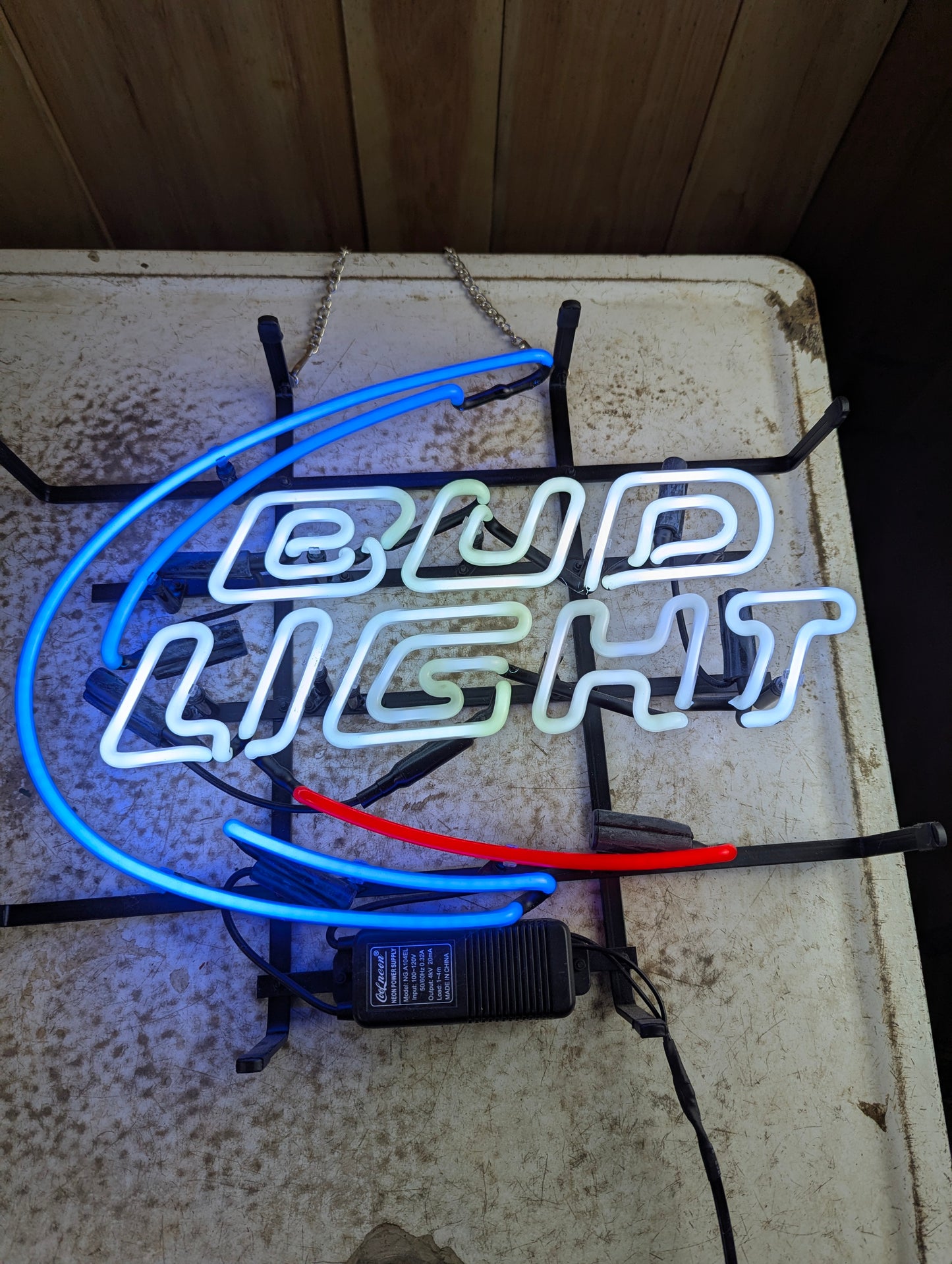 17" x 14" Bud Light Beer Neon Sign