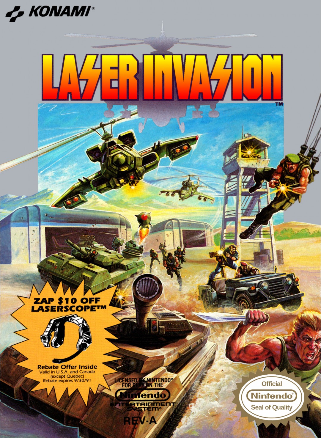 Laser Invasion (NES)