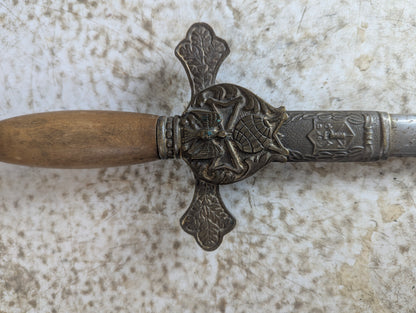 1920’s-30’s Knights of Columbus Ceremonial Sword - view 2
