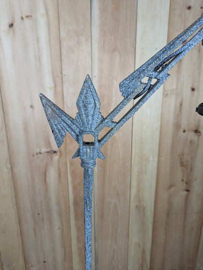 1920’s Art Deco Cast Iron Floor Lamp - view 2