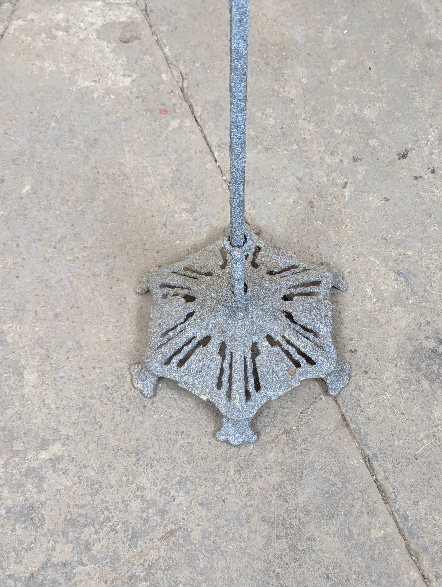 1920’s Art Deco Cast Iron Floor Lamp - view 4