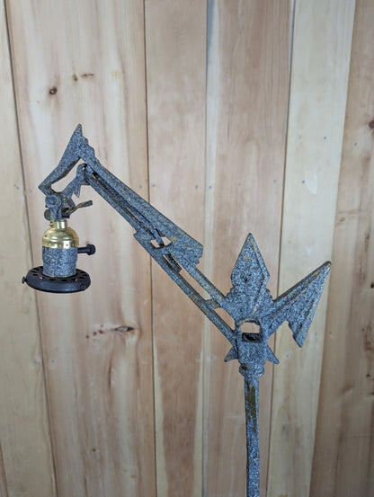 1920’s Art Deco Cast Iron Floor Lamp - view 5