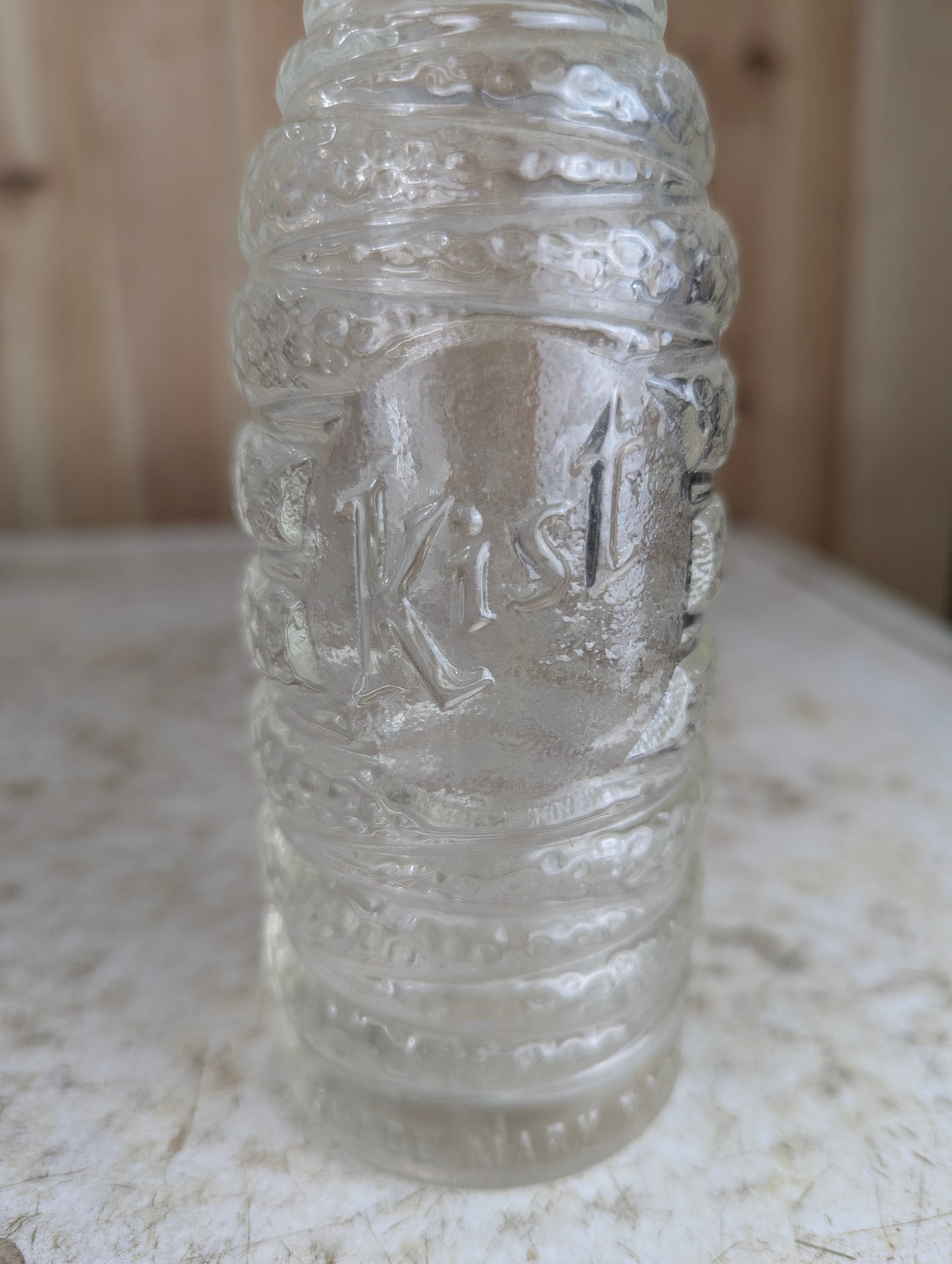 1920’s Kist 6 Fl Oz Embossed Soda Bottle - view 2