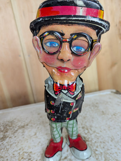 1920’s Marx Harold Lloyd Funny Face Wind Up Tin Toy