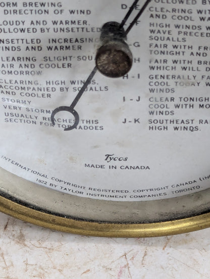1922 Stormoguide Barometer - view 8