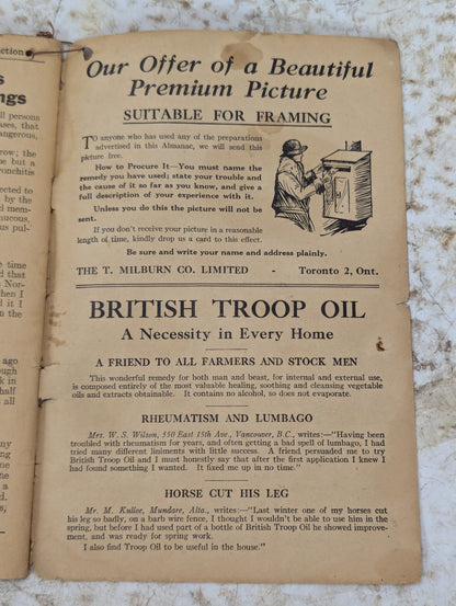 1930 Burdock Blood Bitters Almanac- Key to Health - view 4