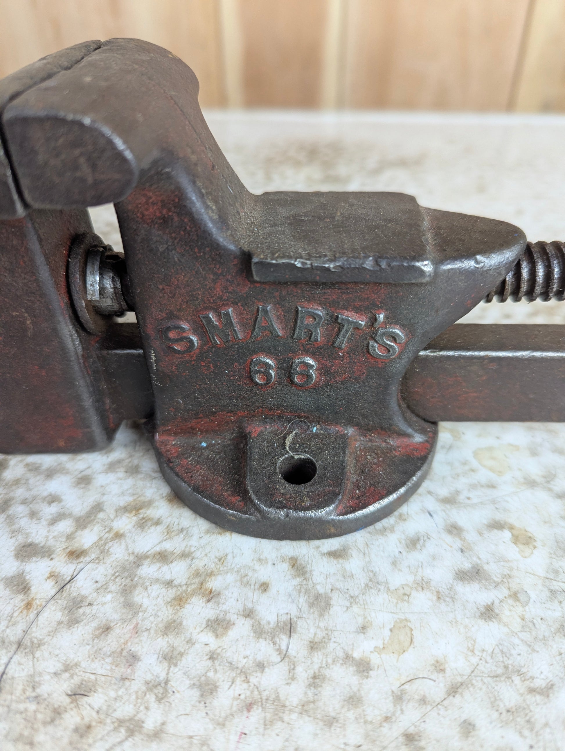1930's Brockville Smart's 66 Bench Vise - view 2