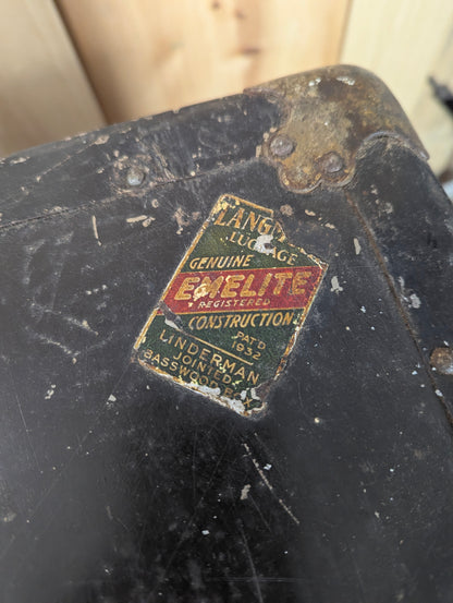 1930's Langmuir Emelite Steamer Trunk - view 2
