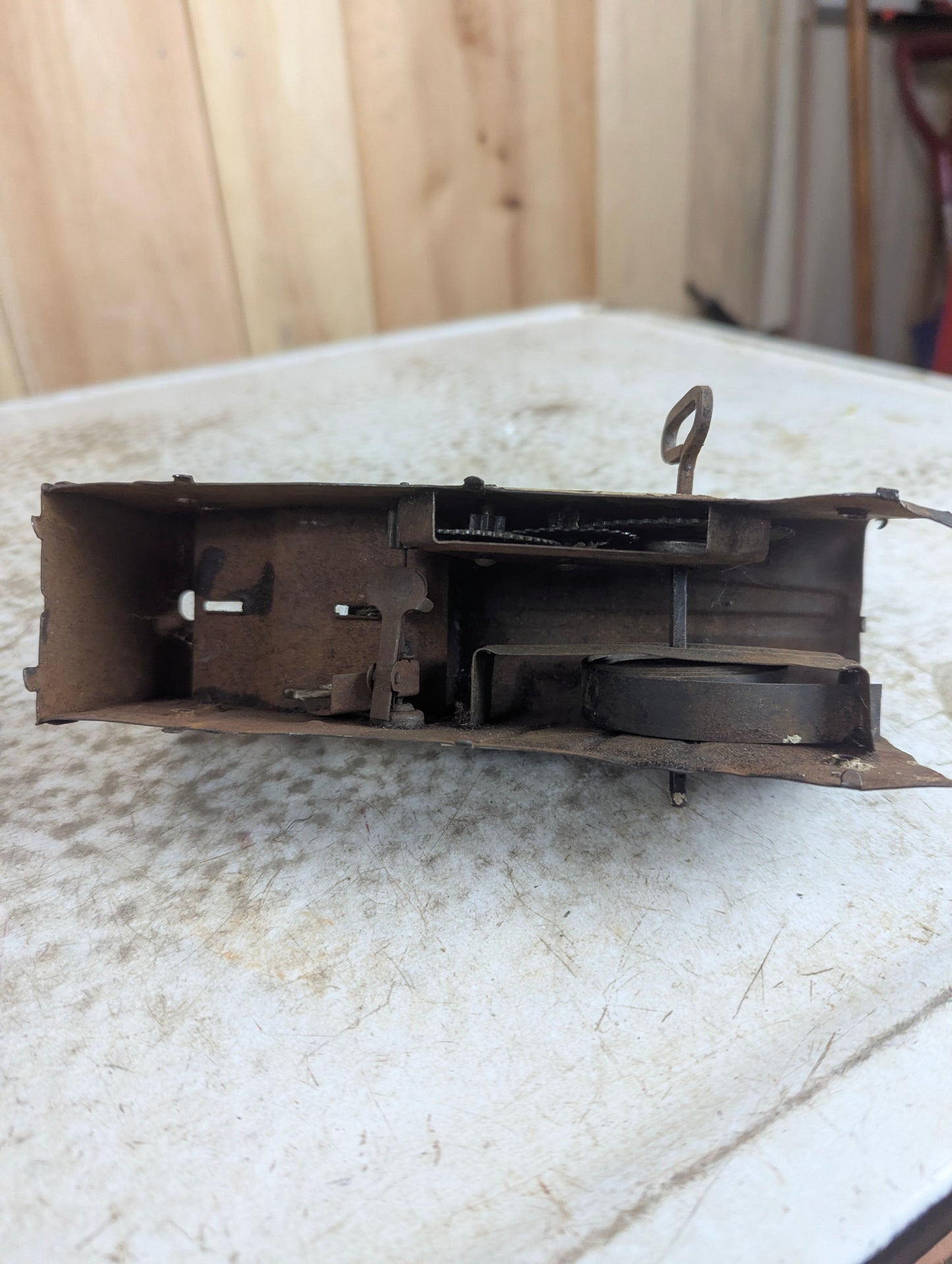 1930's Triang Tractor No. 2 Wind Up Toy Main Body - Incomplete - view 4
