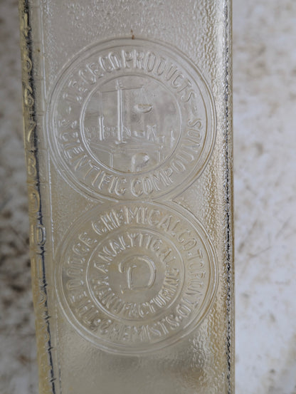 1930s De Ce-Co Dodge Chemical Embalming Fluid Bottle - view 2