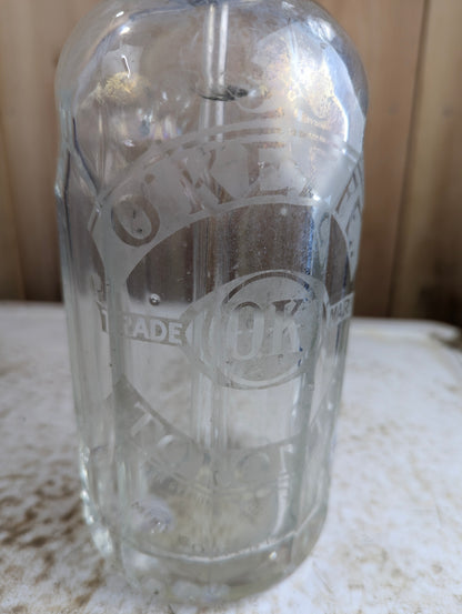 1930s O'Keefe Toronto Soda Siphon Bottle - view 3