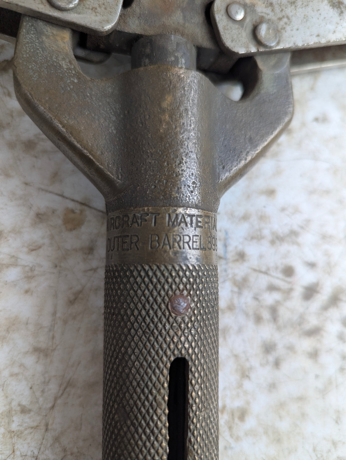 1940s Lazy Tong Aviation Rivet Gun - view 2