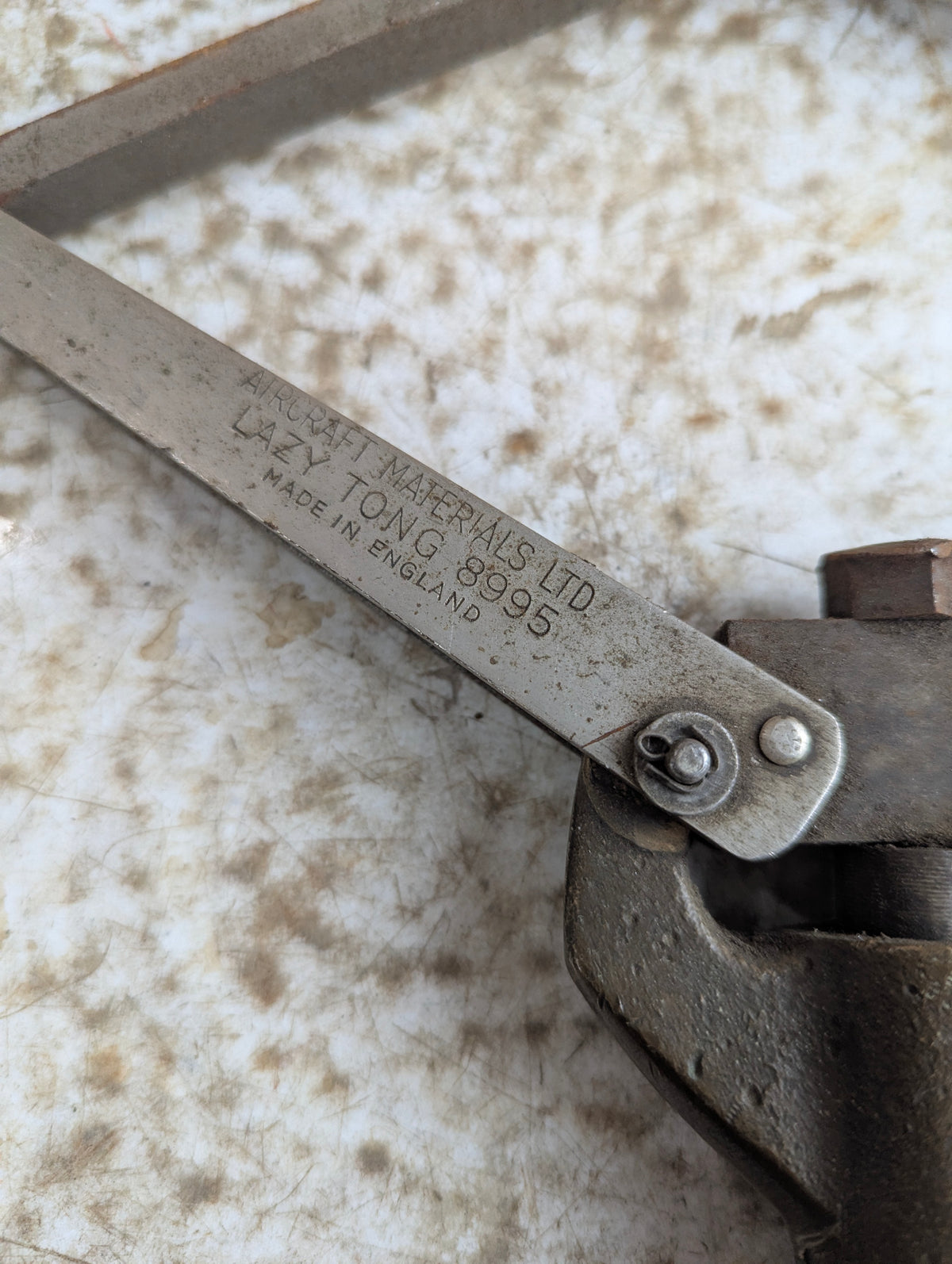 1940s Lazy Tong Aviation Rivet Gun - view 5