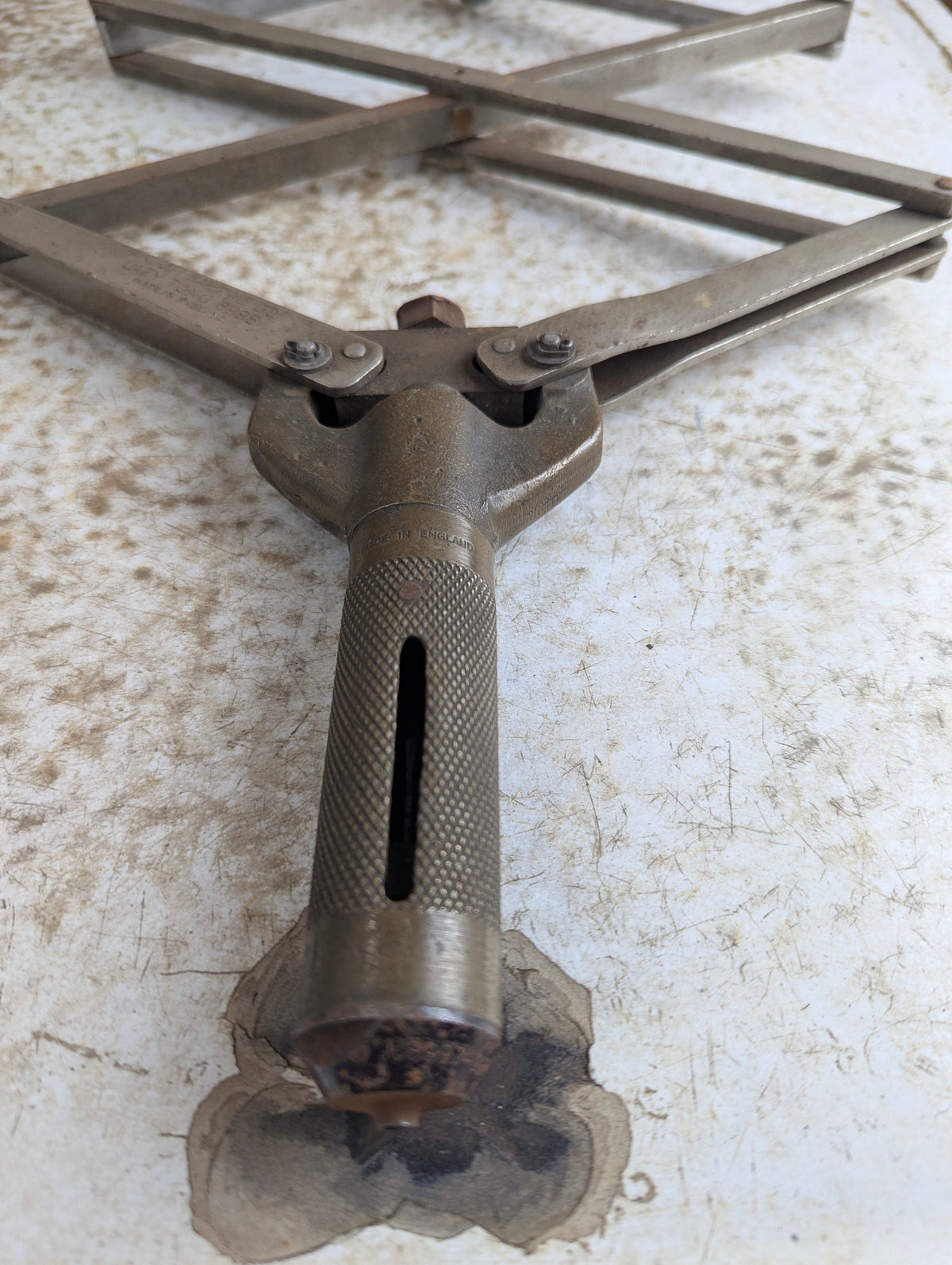 1940s Lazy Tong Aviation Rivet Gun - view 6
