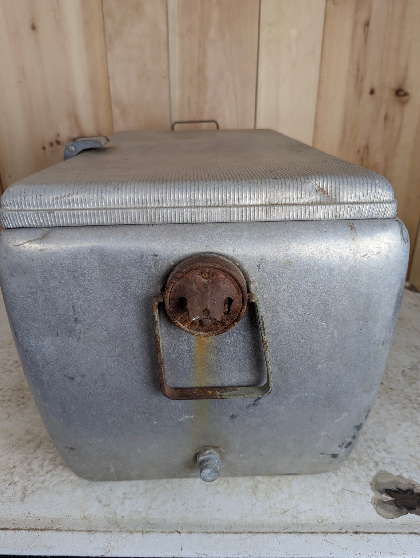 1950’s Vintage Aluminum Pepsi Cola Cooler - view 5