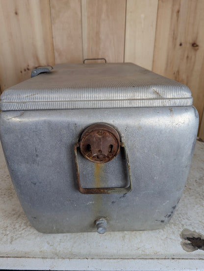 1950’s Vintage Aluminum Pepsi Cola Cooler - view 5