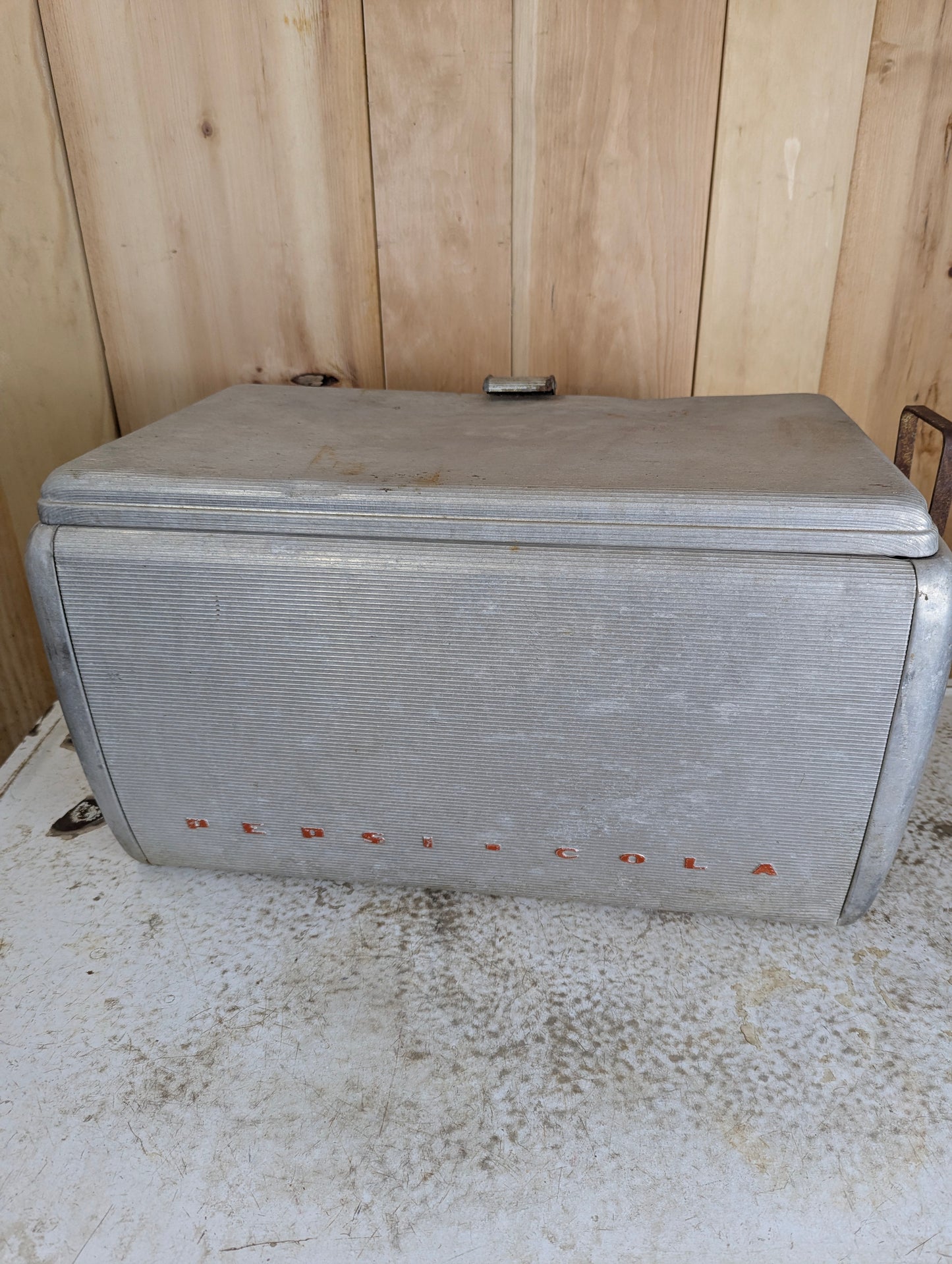 1950’s Vintage Aluminum Pepsi Cola Cooler - view 6