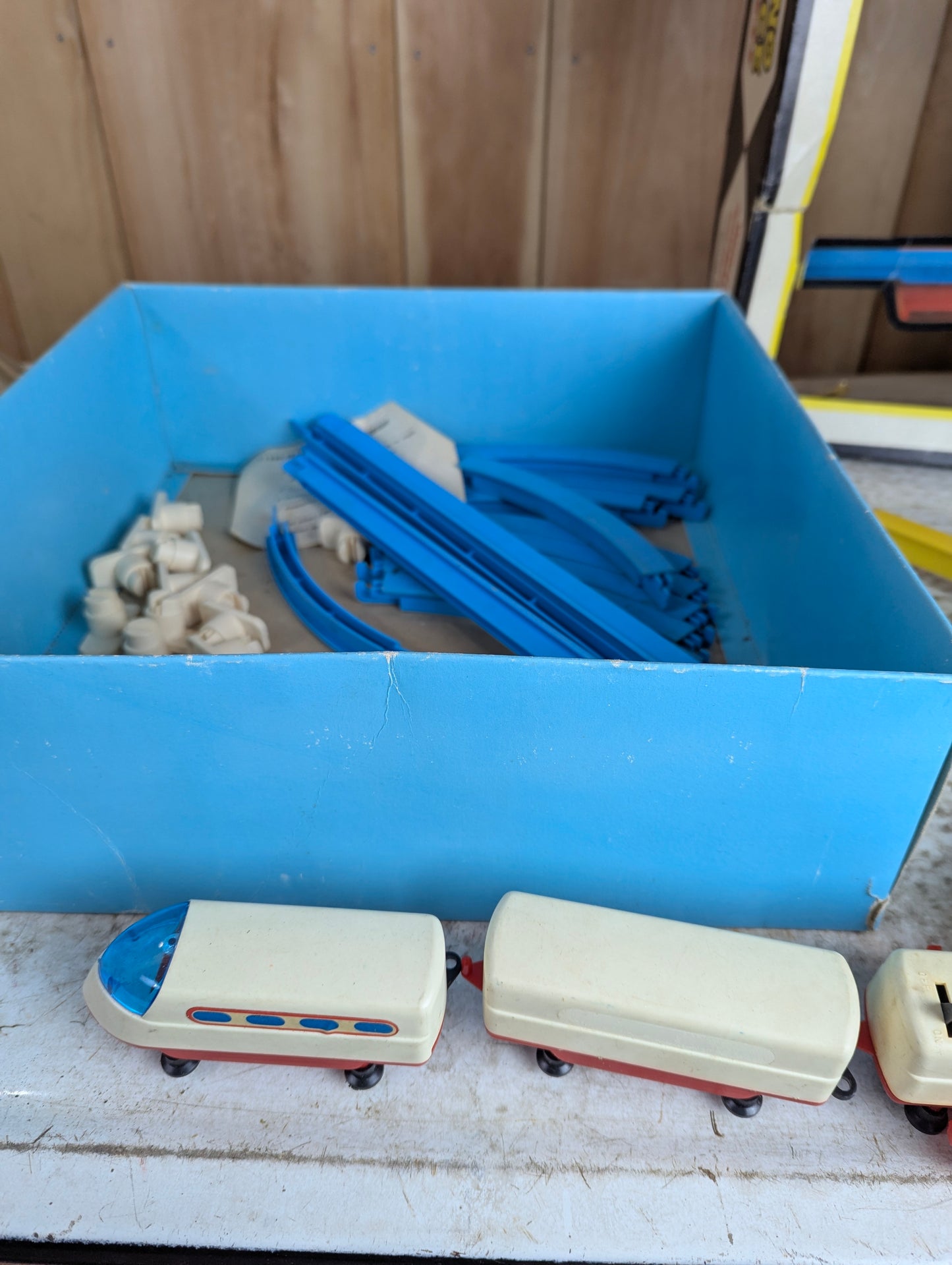 1960’s Mono-Express Toy Monorail Compete Set in Original Box - view 2