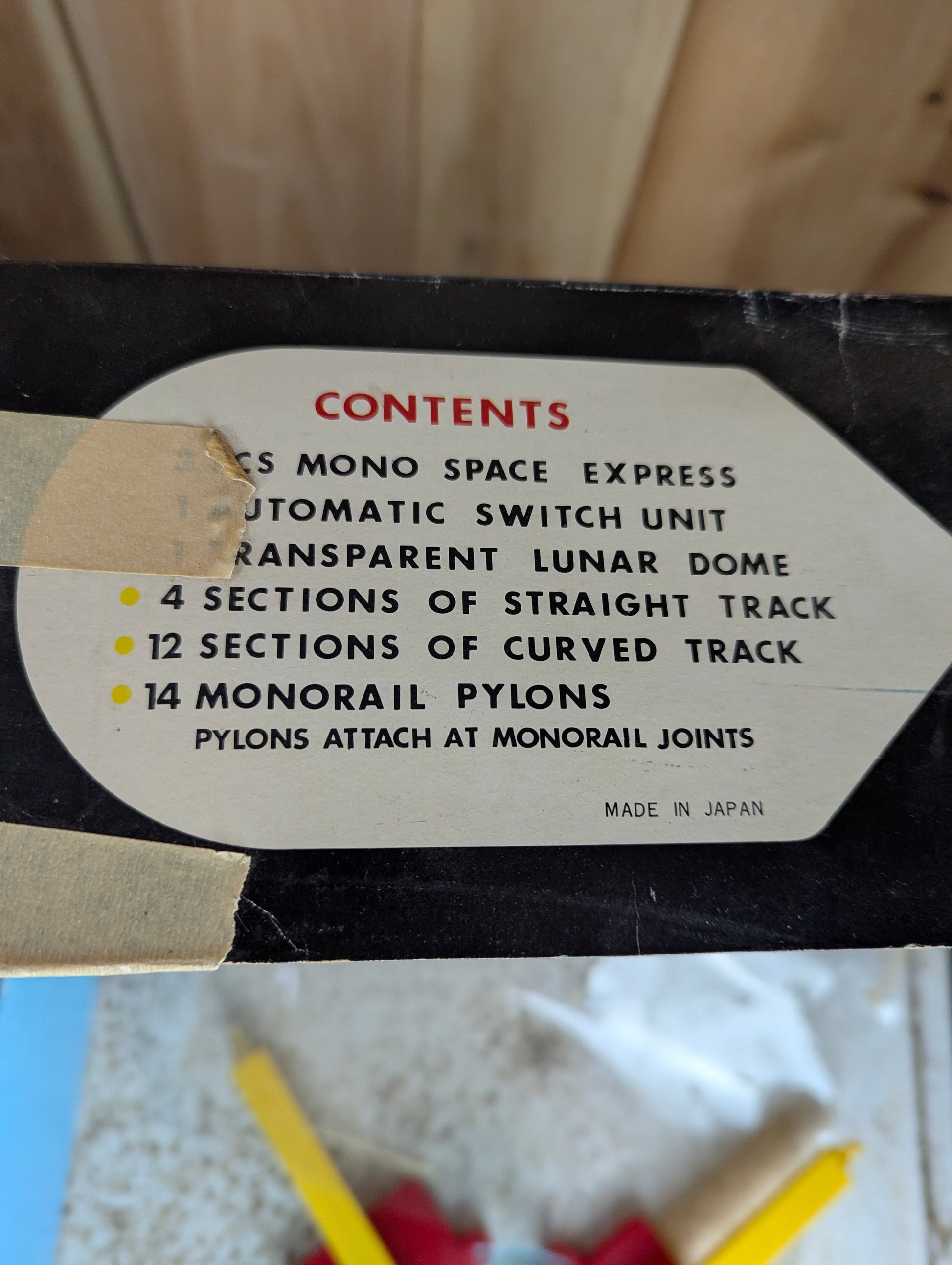 1960’s Mono-Express Toy Monorail Compete Set in Original Box - view 7
