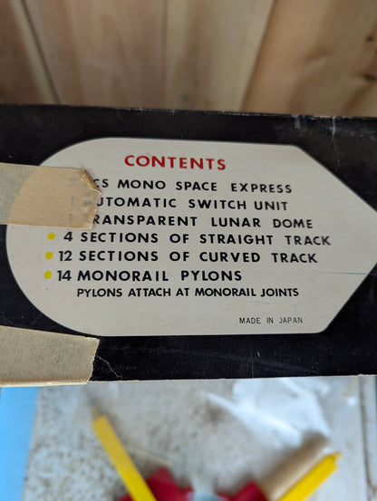 1960’s Mono-Express Toy Monorail Compete Set in Original Box - view 7