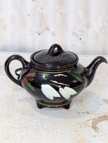 1960’s Royal Canadian Art Pottery Electric 5 Cup Teapot - view 2