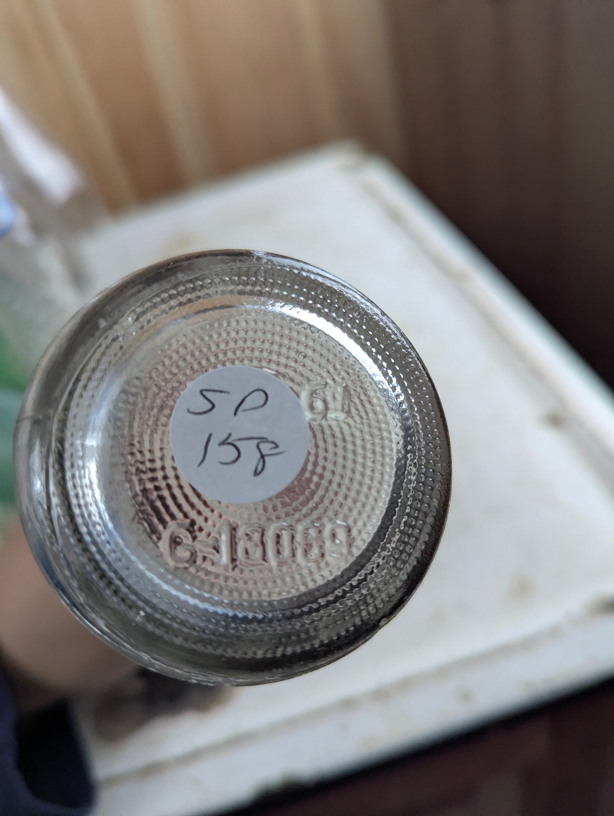 1961 Nehi 12oz Clear Glass ACL Soda Bottle - view 5
