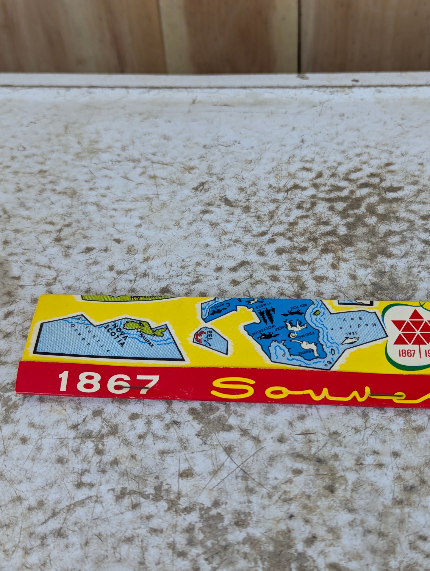 1967 Canadian Centennial Souvenir Matchbook - view 2