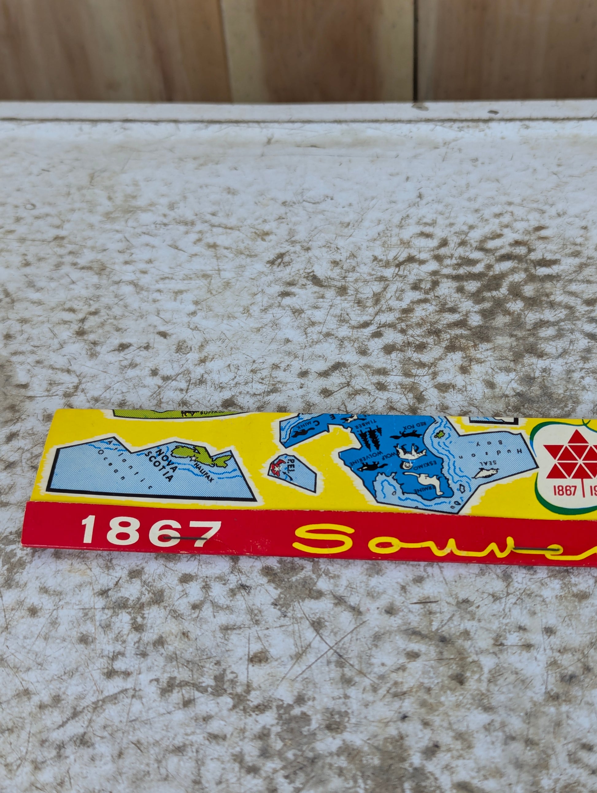 1967 Canadian Centennial Souvenir Matchbook - view 2