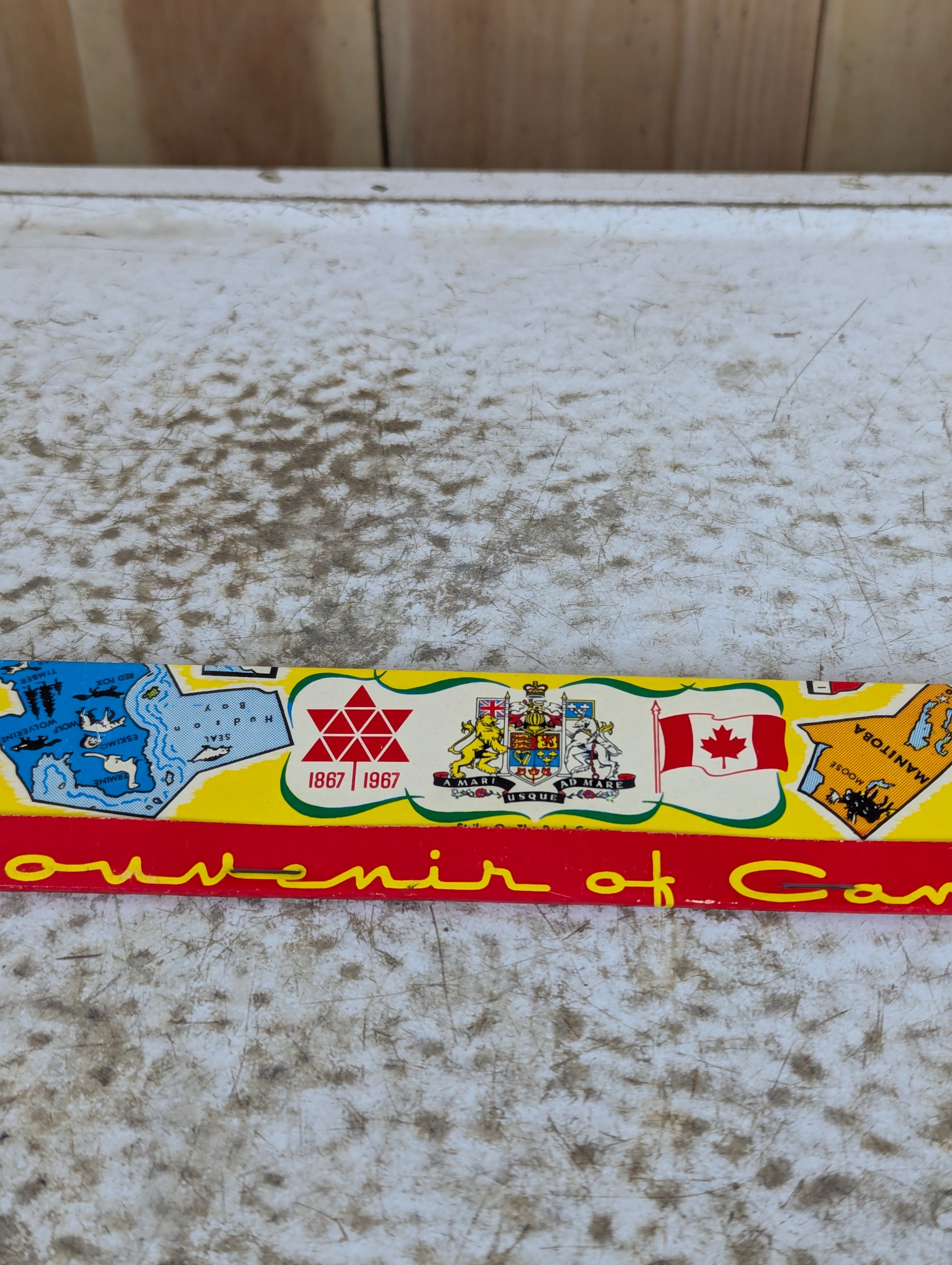 1967 Canadian Centennial Souvenir Matchbook - view 3