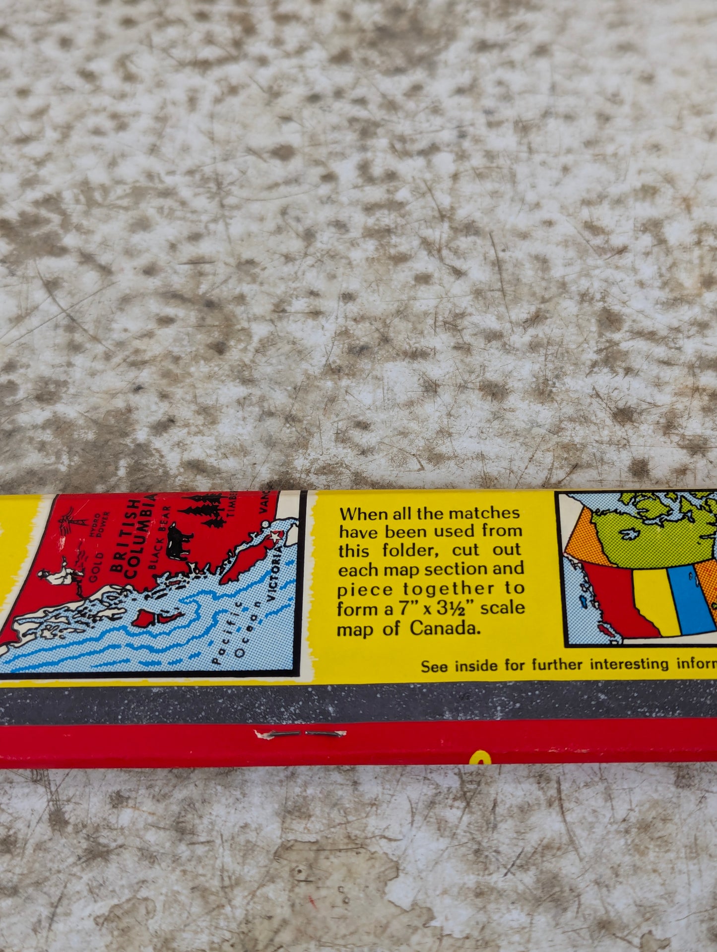 1967 Canadian Centennial Souvenir Matchbook - view 6