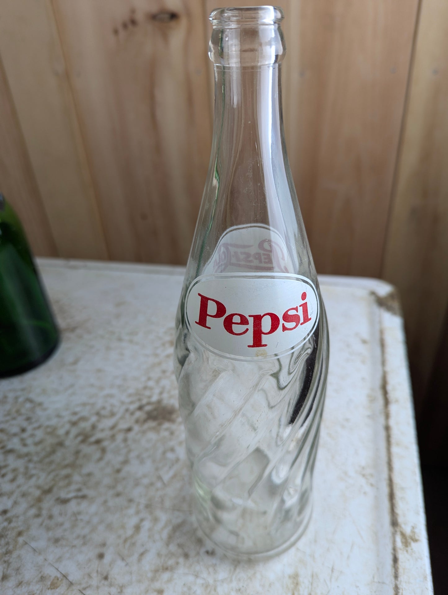 1969 26oz Pepsi Swirl  ACLSoda Bottle - view 2
