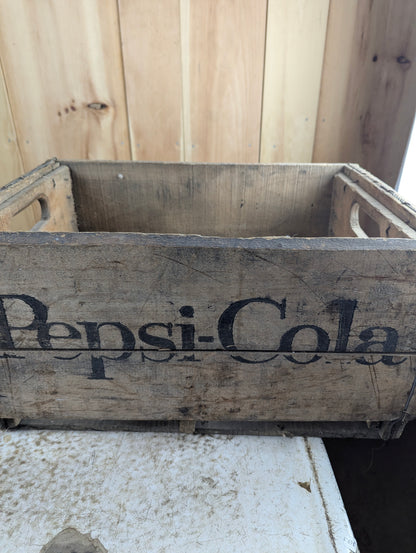 1970 Pepsi-Cola Wood Crate - view 4