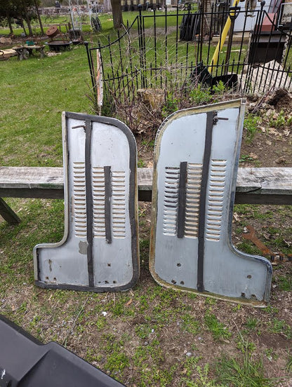 1977 Jeep CJ7 Chrome Vented Half Doors - view 2