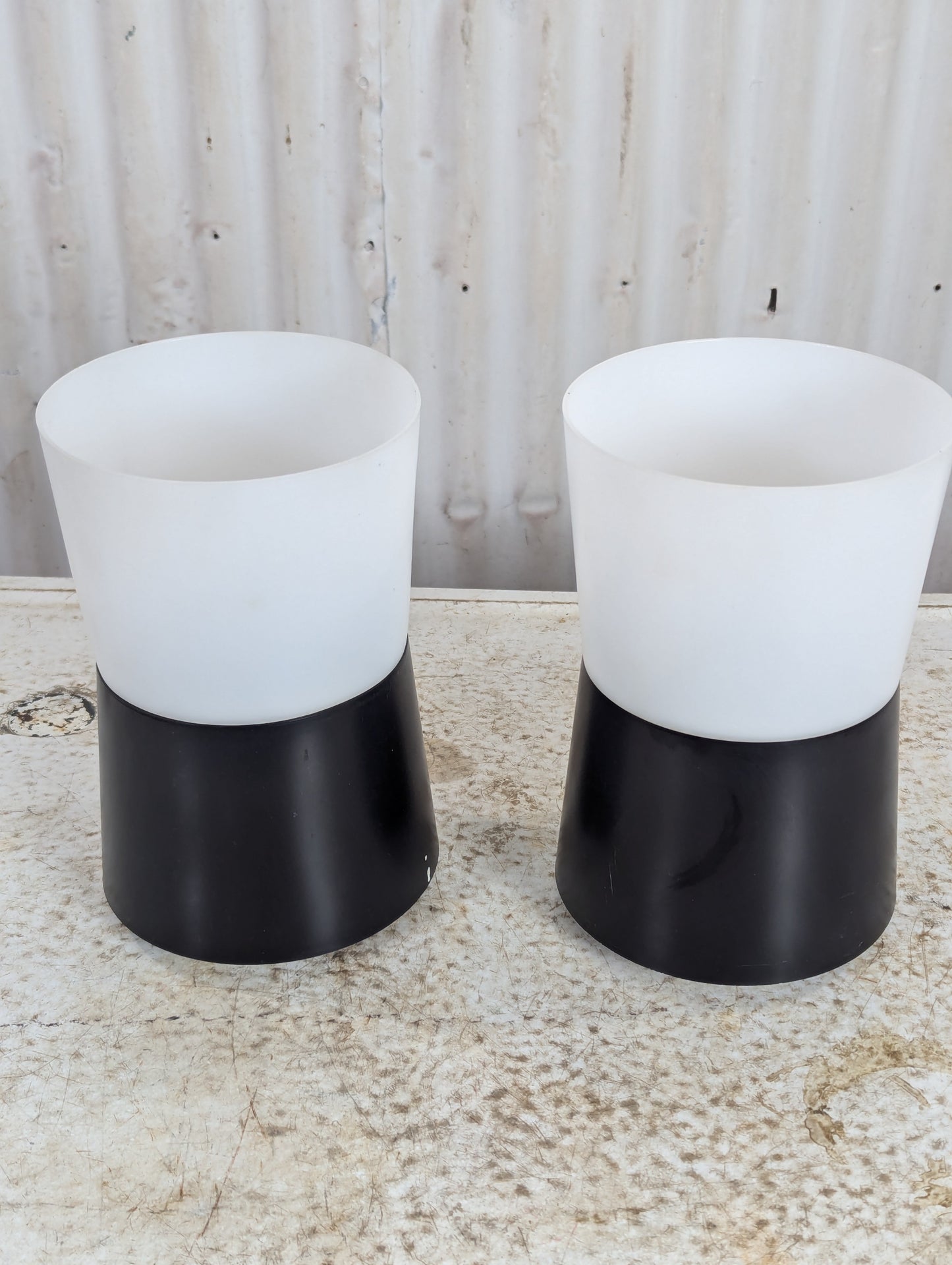 1980’s Flush Mount Acrylic Fixtures