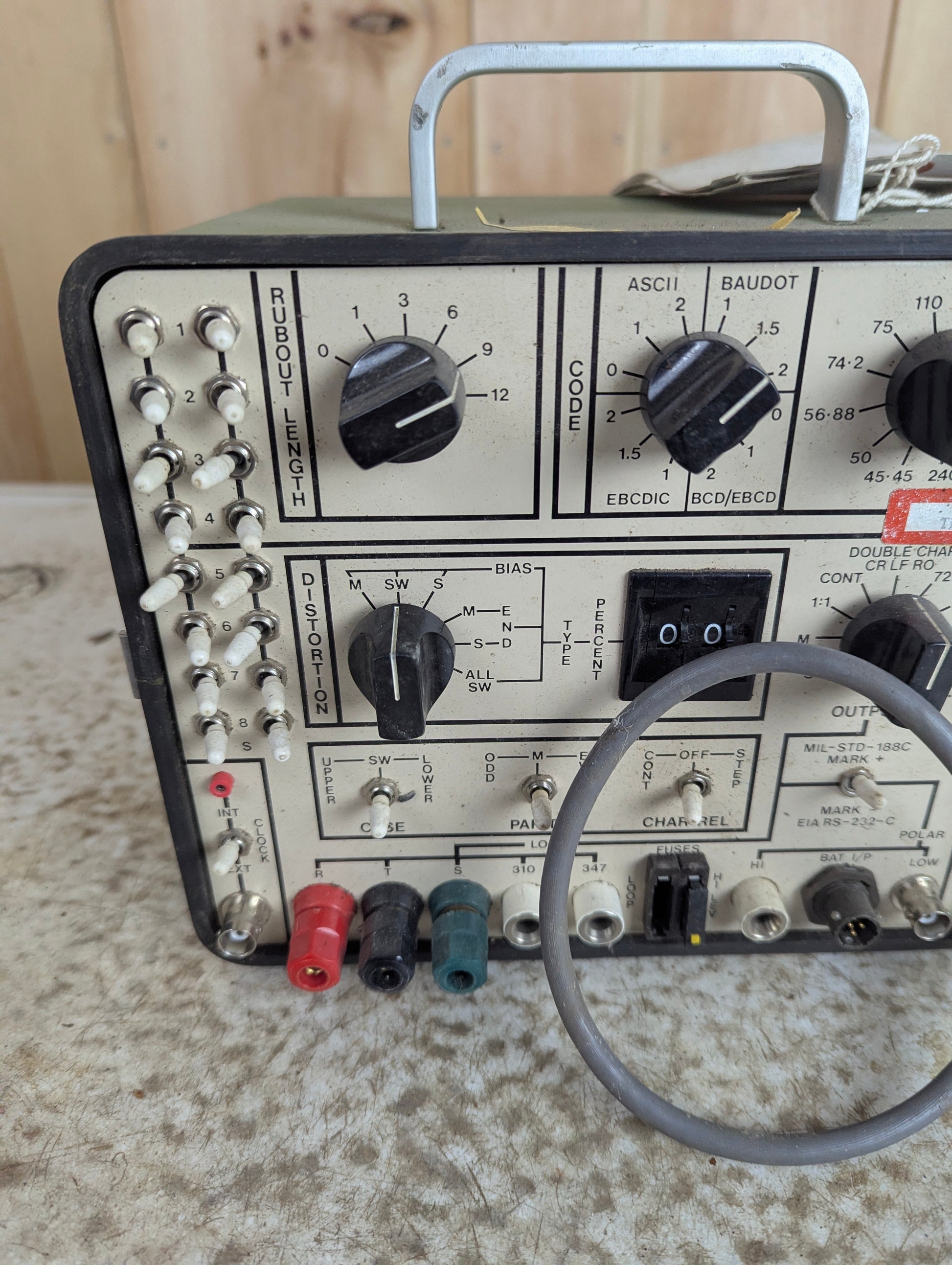1980’s Test Message Generator for Teletype Machines - view 5