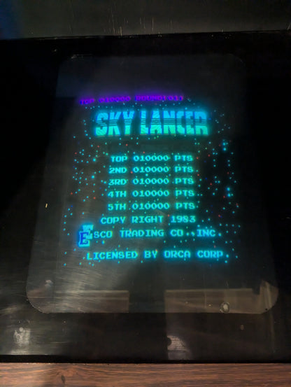 1983 Sky Lancer Cabaret Arcade Cabinet - view 12