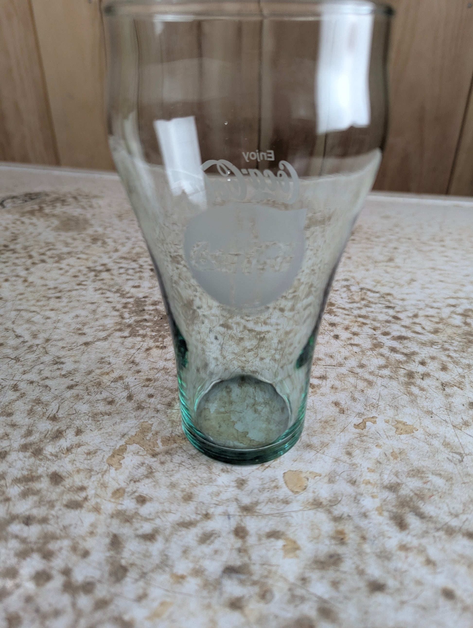1990s Coca-Cola Collectable Green Tinted Glass - view 2