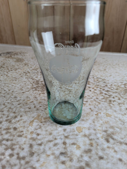 1990s Coca-Cola Collectable Green Tinted Glass - view 2
