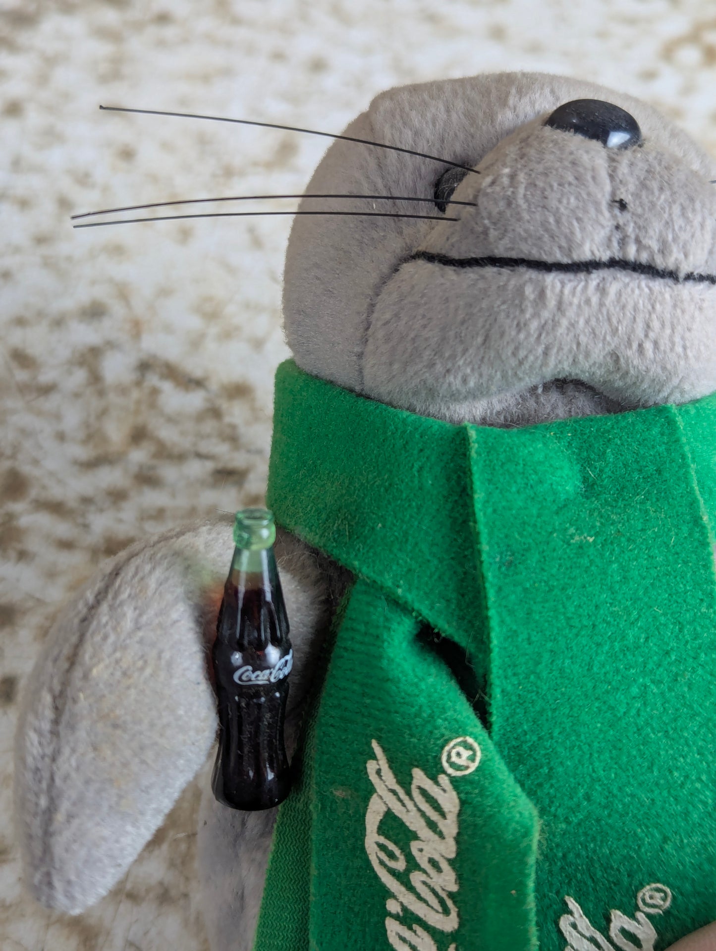 1998 Coca Cola Bean Bag Plush Seal Toy - view 2